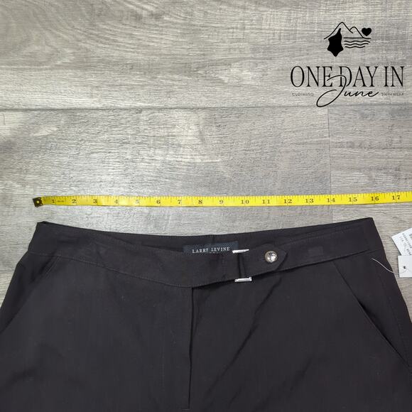 Larry Levine Straight Leg Dress Pants Size 10 - Picture 3 of 6